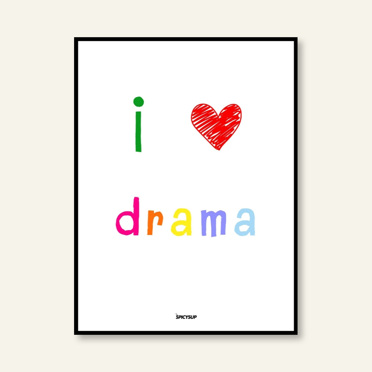 Poster - I Love Drama / Versione verticale