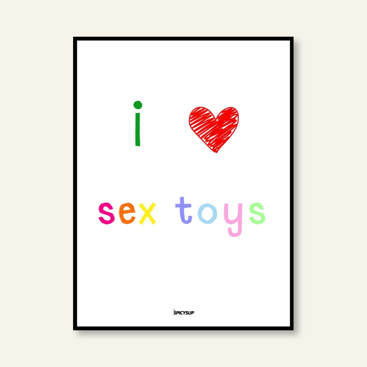 Poster - I Love Toys/ Versione verticale