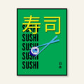 Poster - Sushi / Vari Colori
