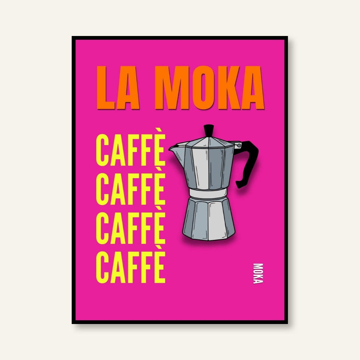 Poster - Moka / Vari colori