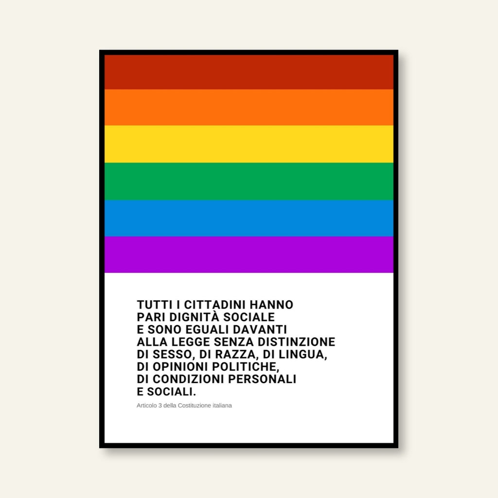 Poster - Diritti / Versione unica