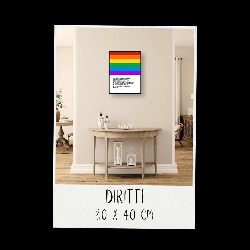 Poster - Diritti / Versione unica