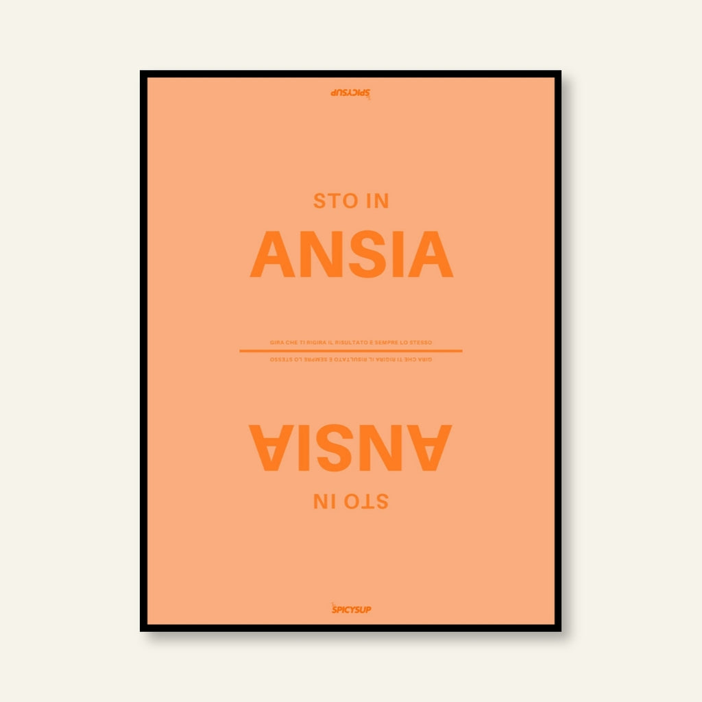 Poster - Sto in ansia / Vari colori