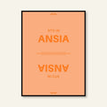 Poster - Sto in ansia / Vari colori