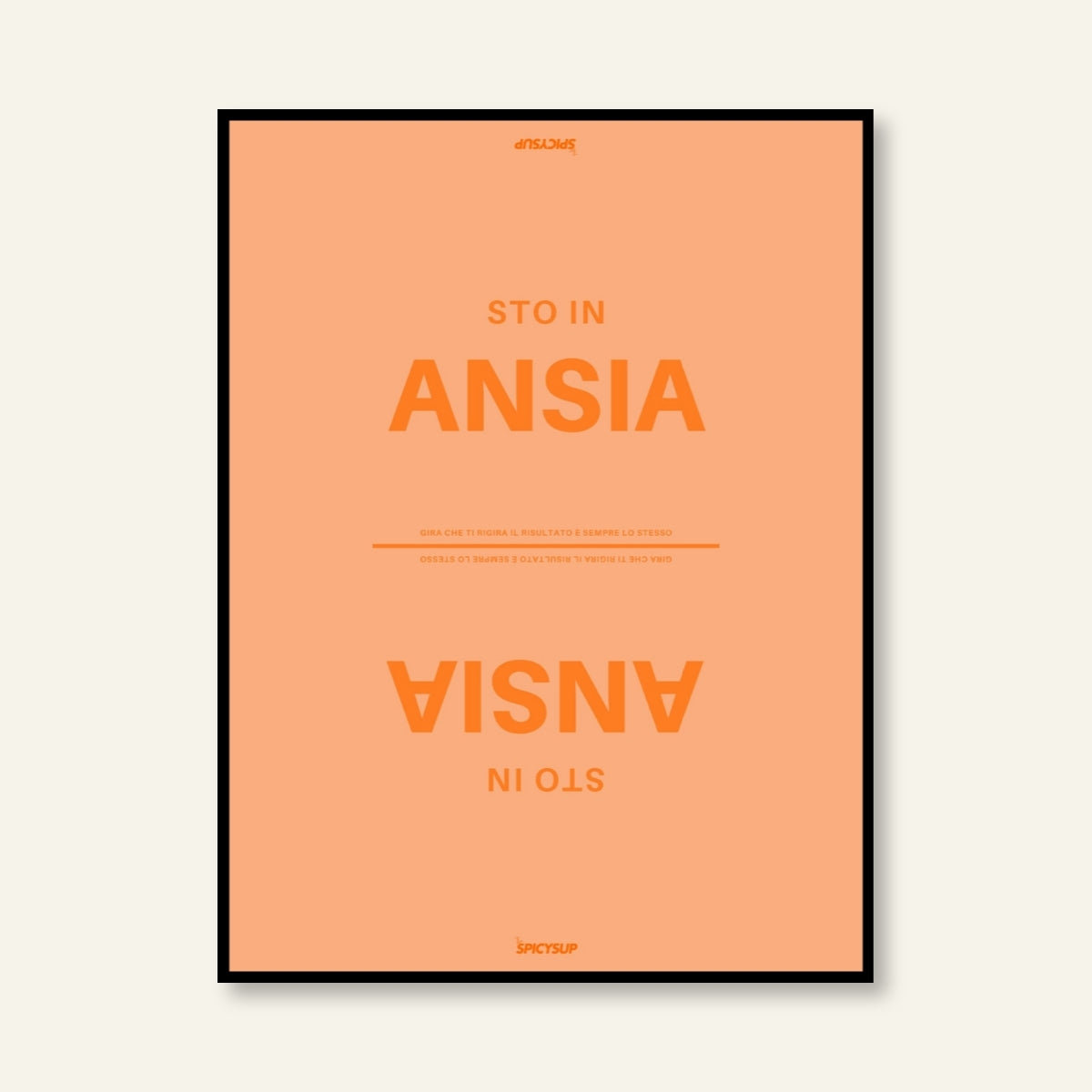 Poster - Sto in ansia / Vari colori