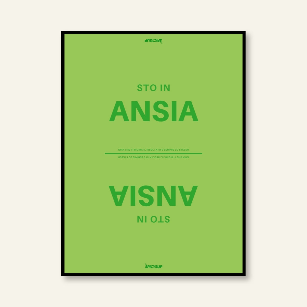 Poster - Sto in ansia / Vari colori