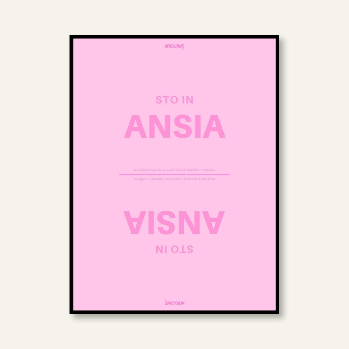 Poster - Sto in ansia / Vari colori