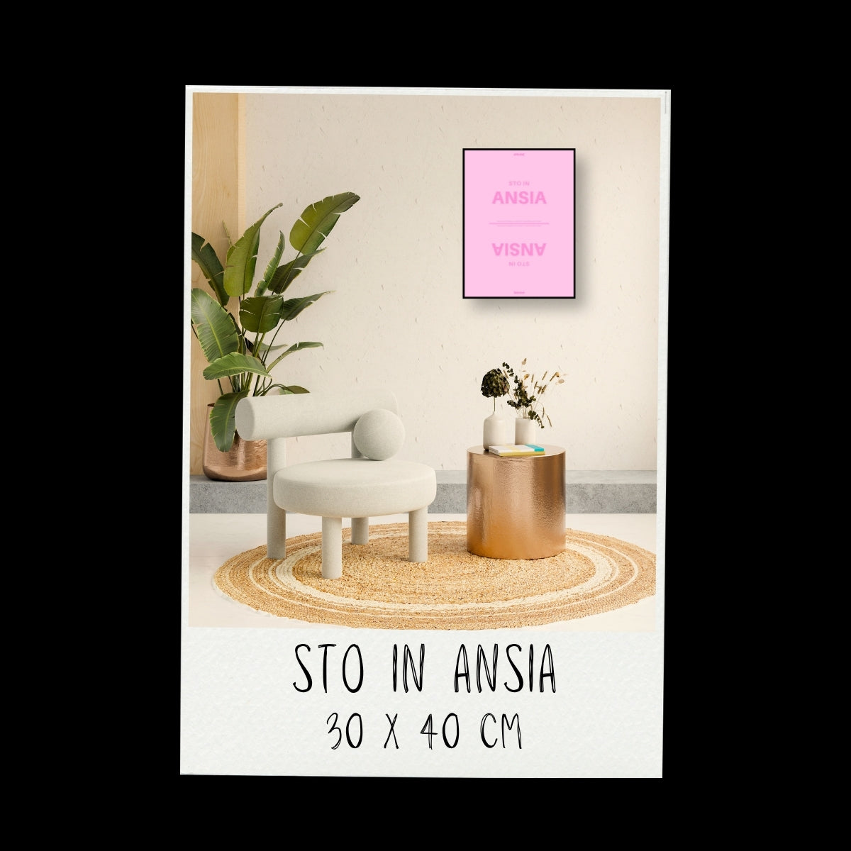 Poster - Sto in ansia / Vari colori