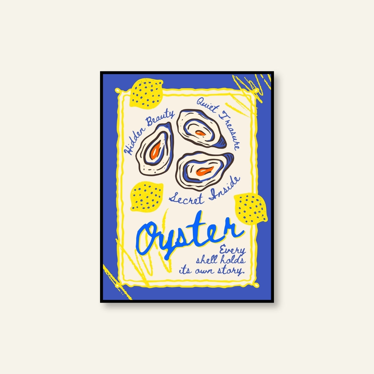 Poster - Oyster / Vari Colori