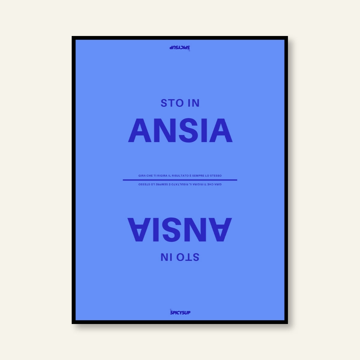 Poster - Sto in ansia / Vari colori