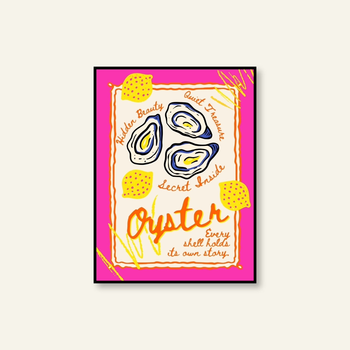 Poster - Oyster / Vari Colori