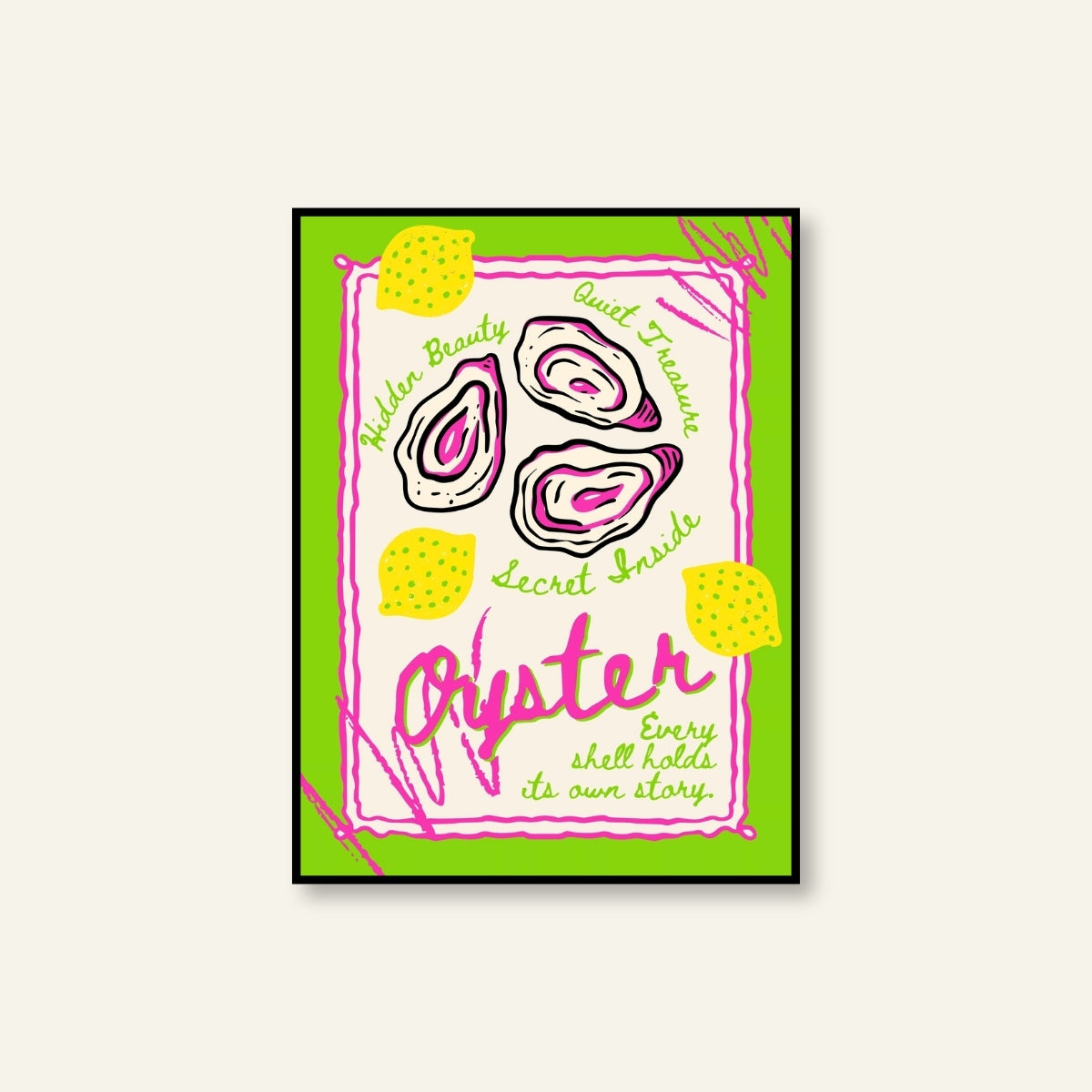 Poster - Oyster / Vari Colori