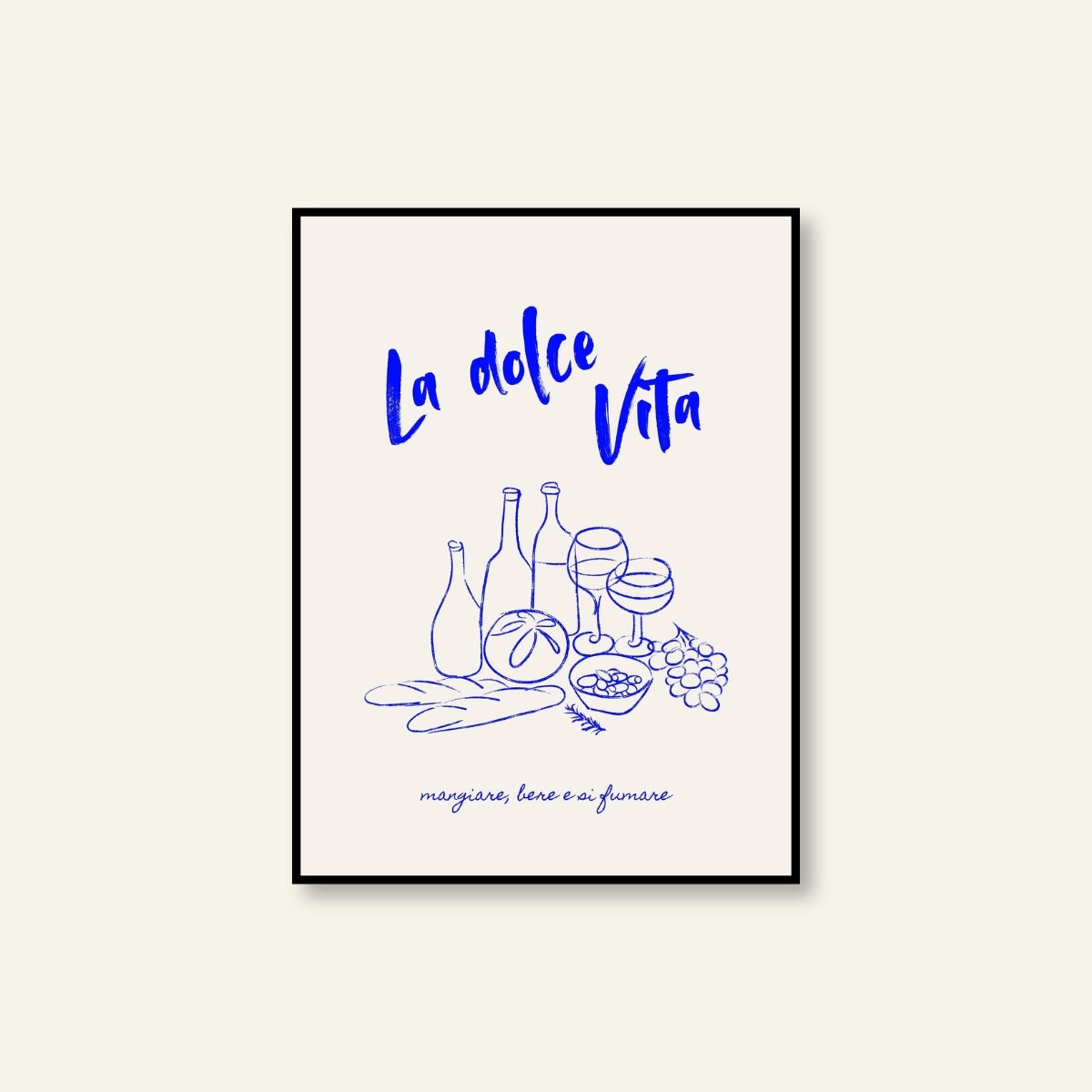 Poster - La dolce vita / Vari Colori