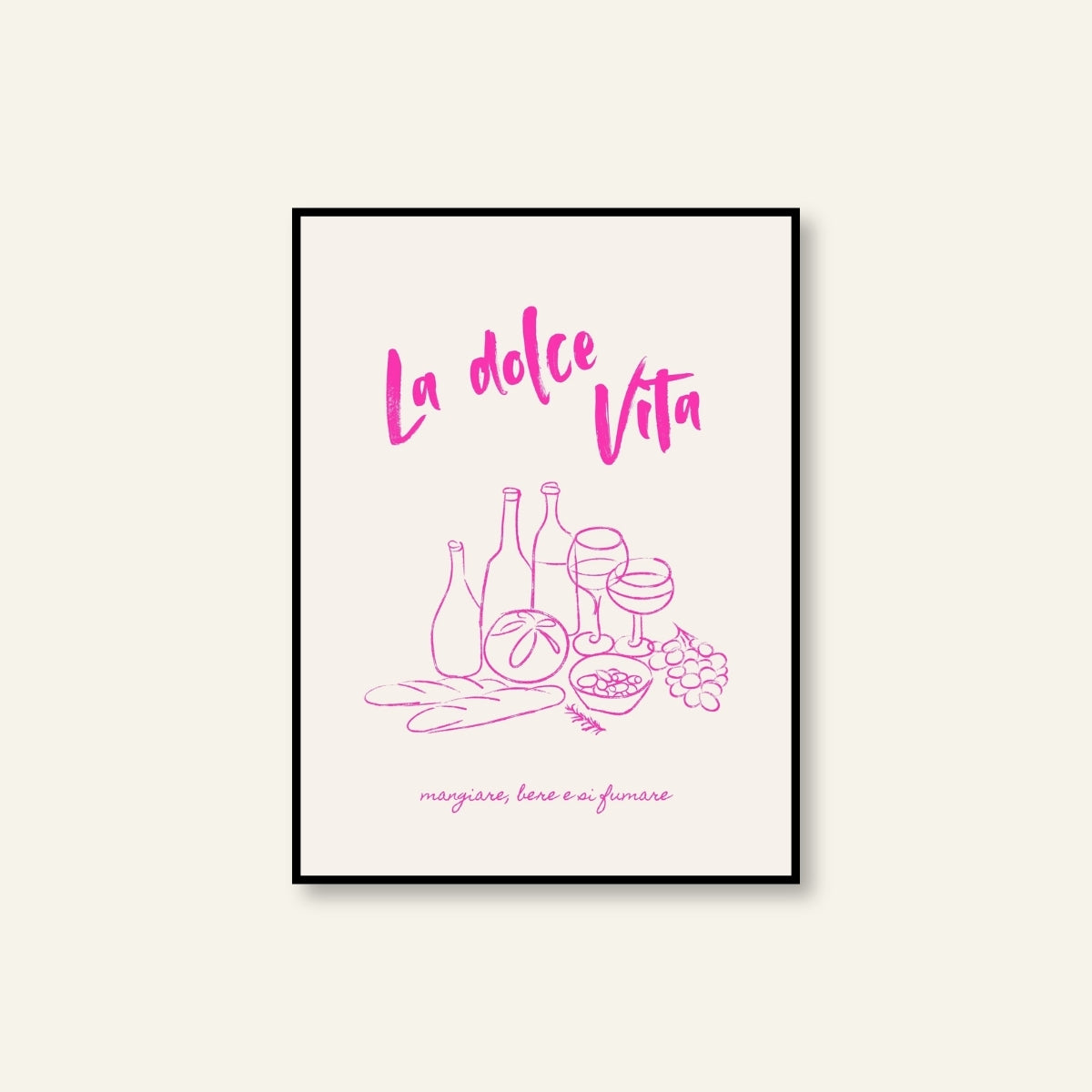 Poster - La dolce vita / Vari Colori