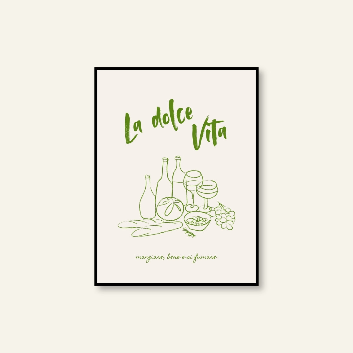 Poster - La dolce vita / Vari Colori