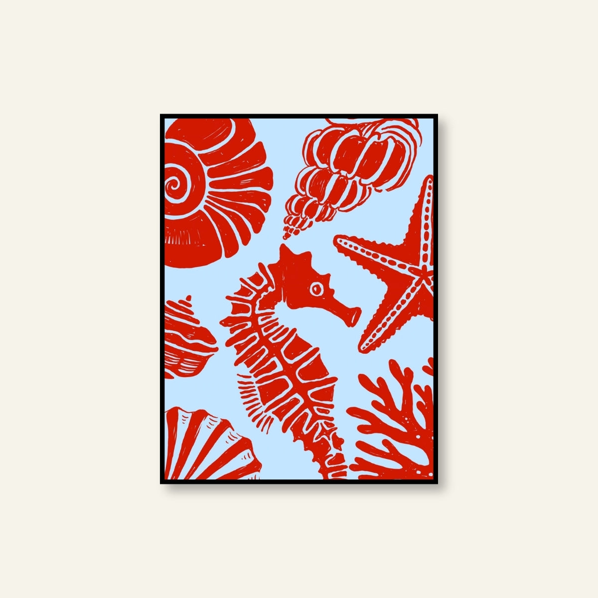 Poster - Mare_02 / Vari Colori