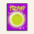 Poster - Techno lover_02 / Vari Colori