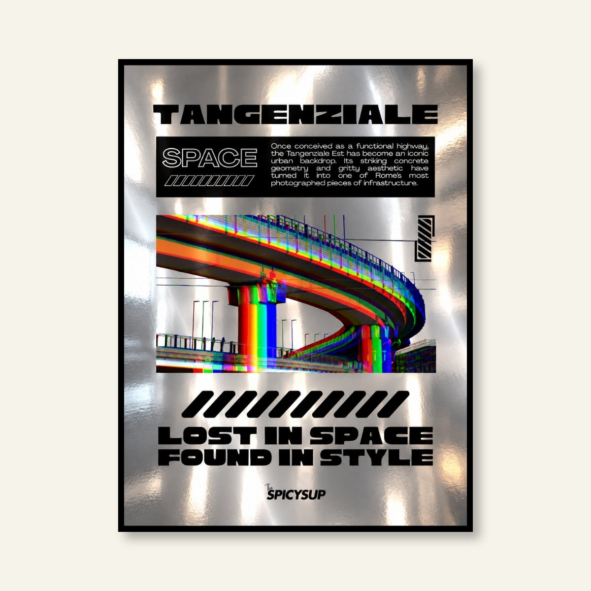 Poster - Tangenziale / Silver
