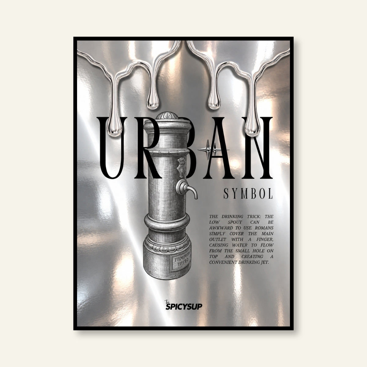 Poster - Nasone / Silver