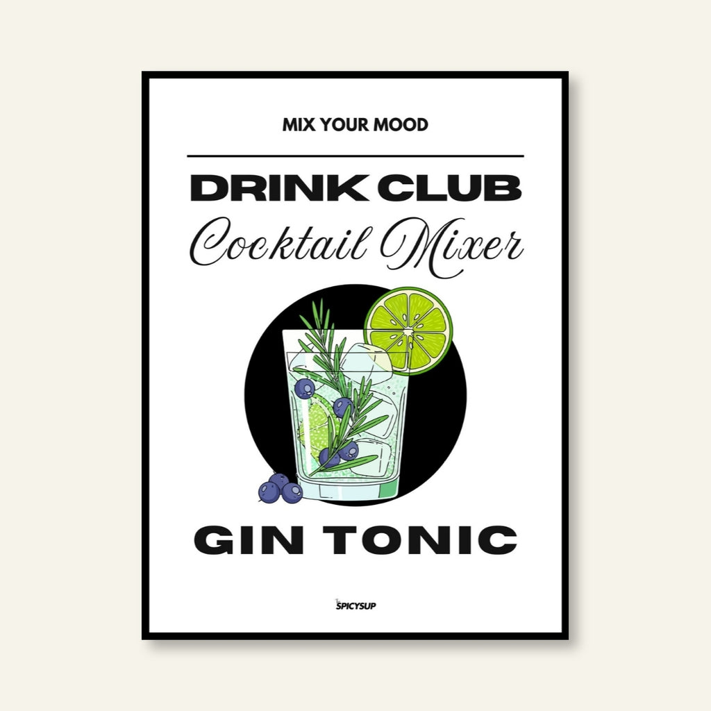 Poster - Cocktail / Gin Tonic