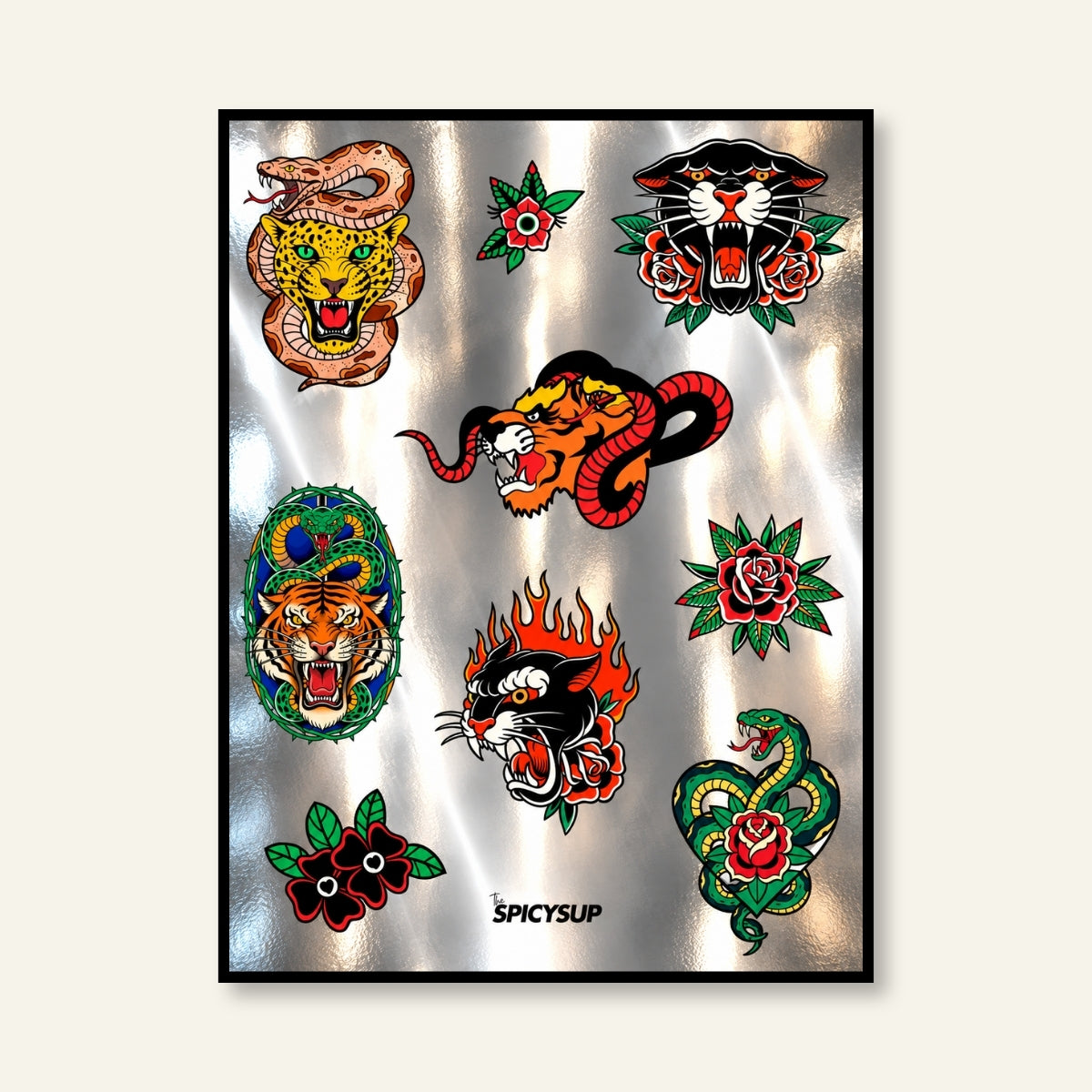 Poster - Tavola_01 / Silver