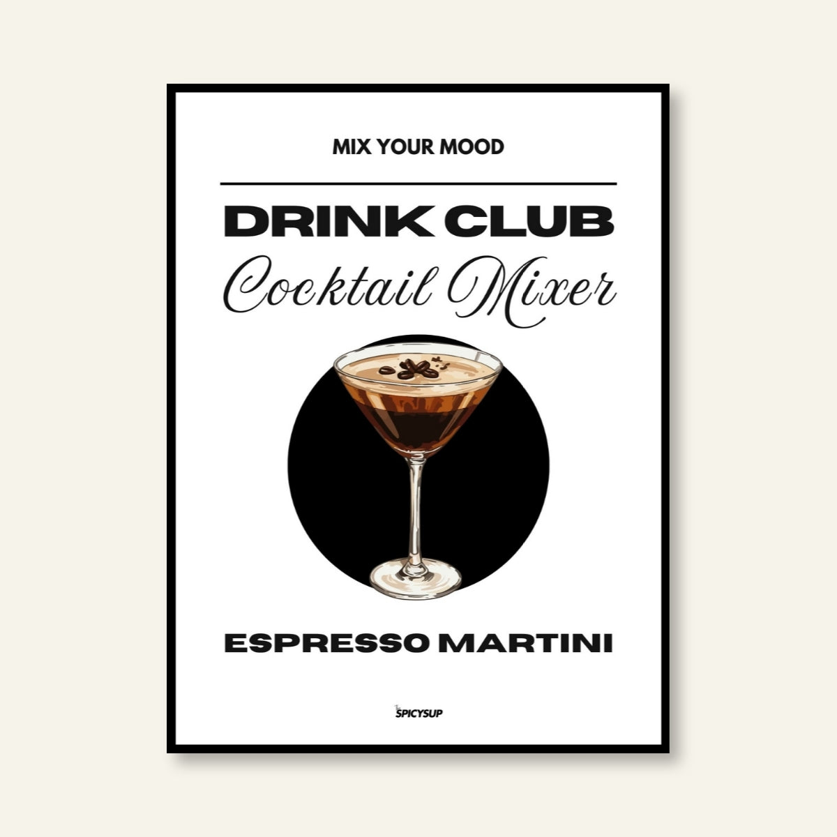 Poster - Cocktail / Espresso Martini