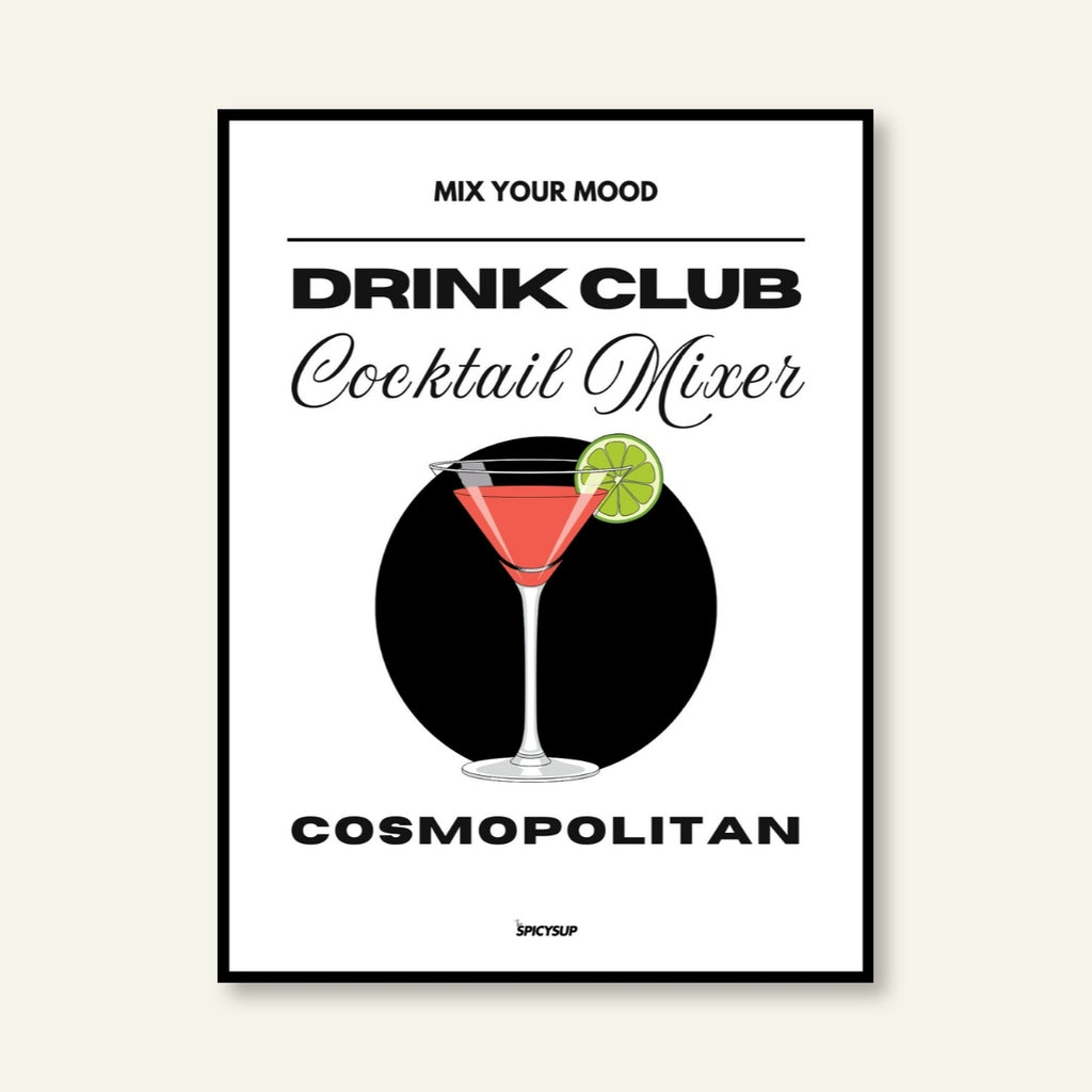 Poster - Cocktail / Cosmoplitan