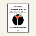 Poster - Cocktail / Cosmoplitan