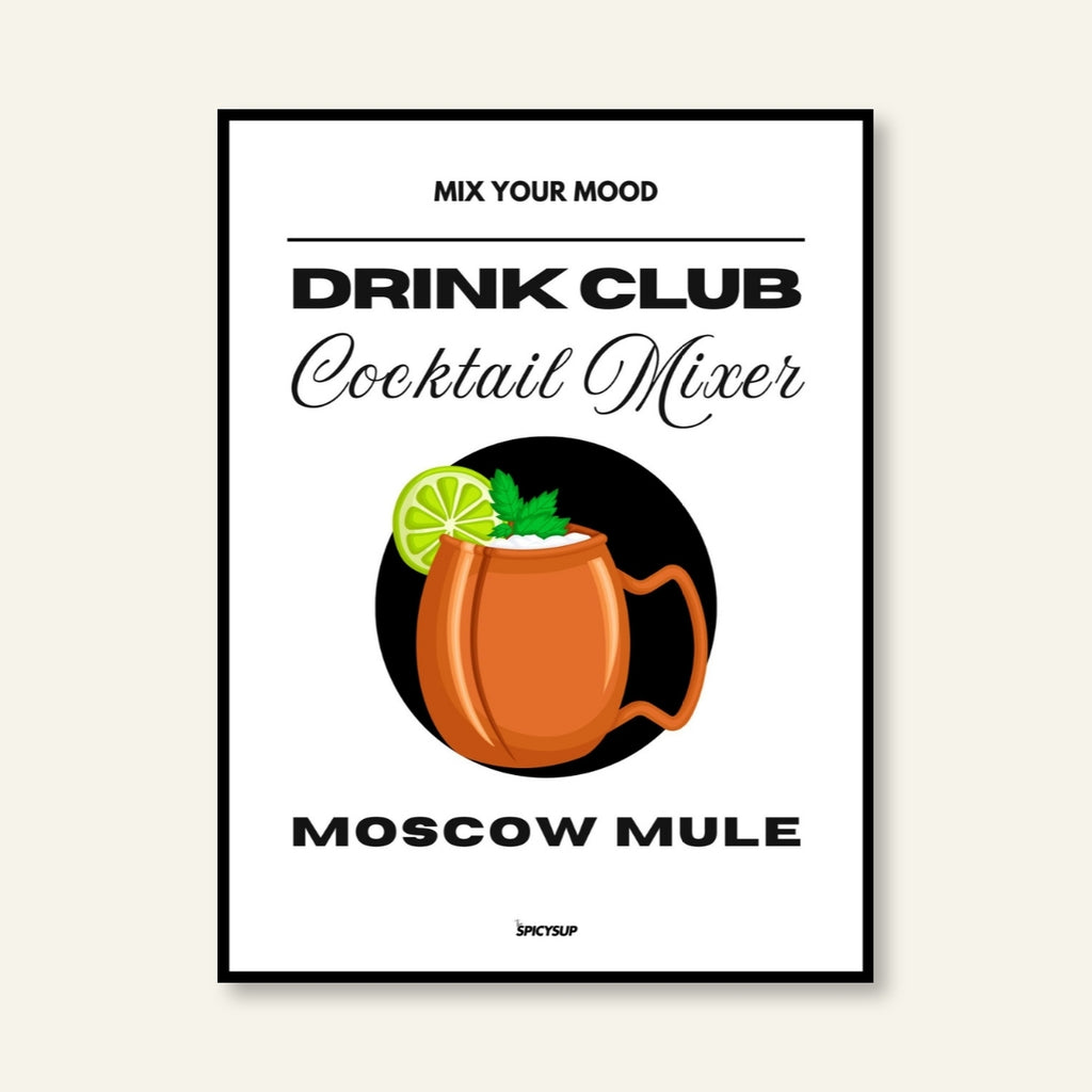 Poster - Cocktail / Moscow Mule