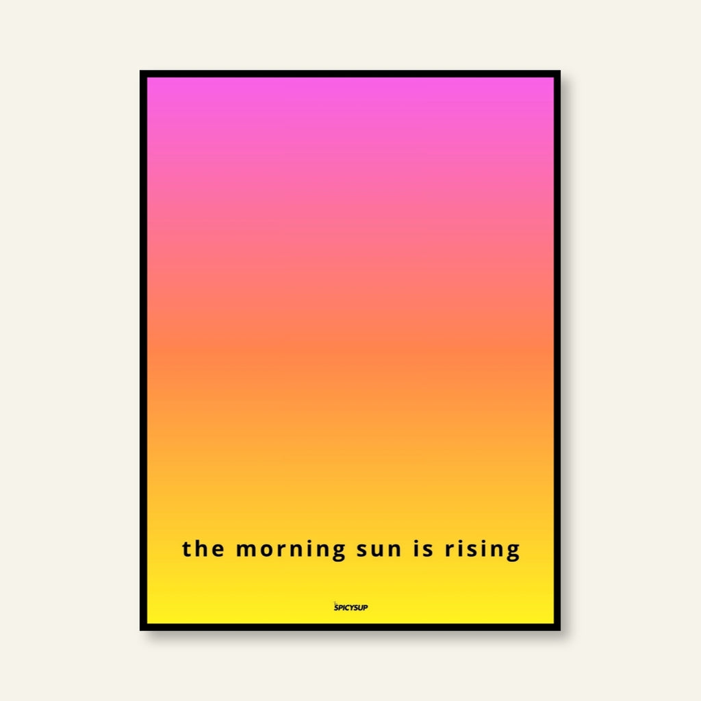 Poster - The morning / Versione unica