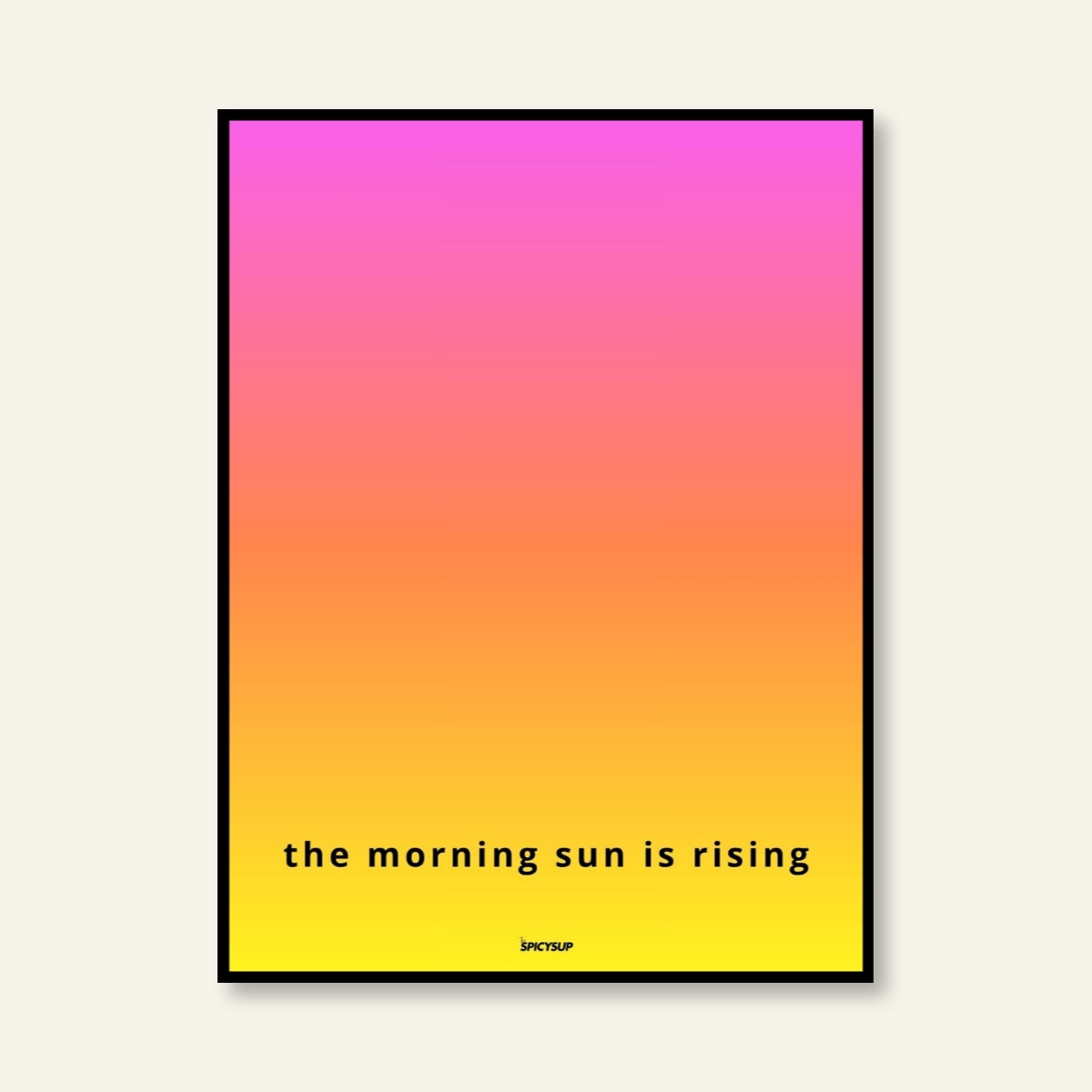 Poster - The morning / Versione unica