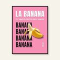 Poster - Banana / Vari Colori