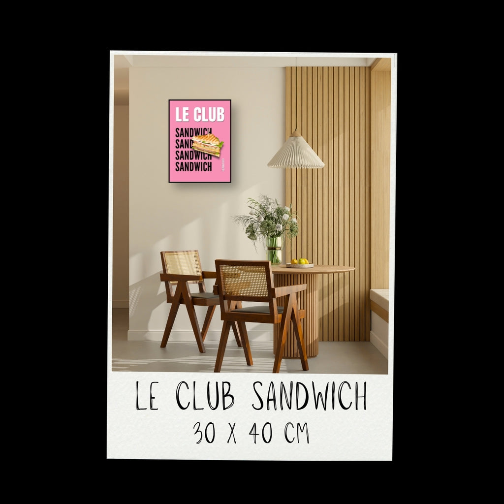 Poster - Club Sandwich / Vari Colori