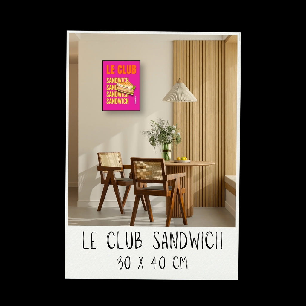 Poster - Club Sandwich / Vari Colori