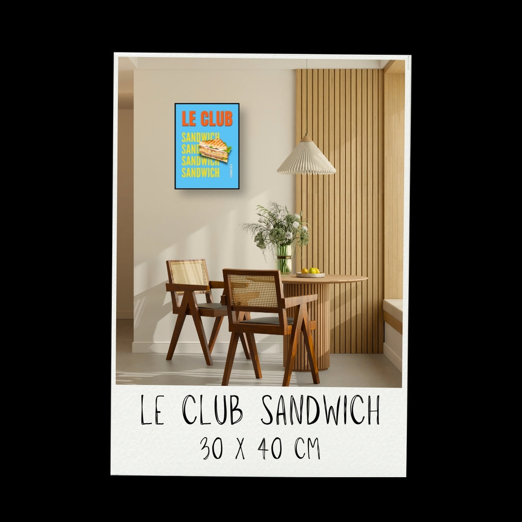 Poster - Club Sandwich / Vari Colori
