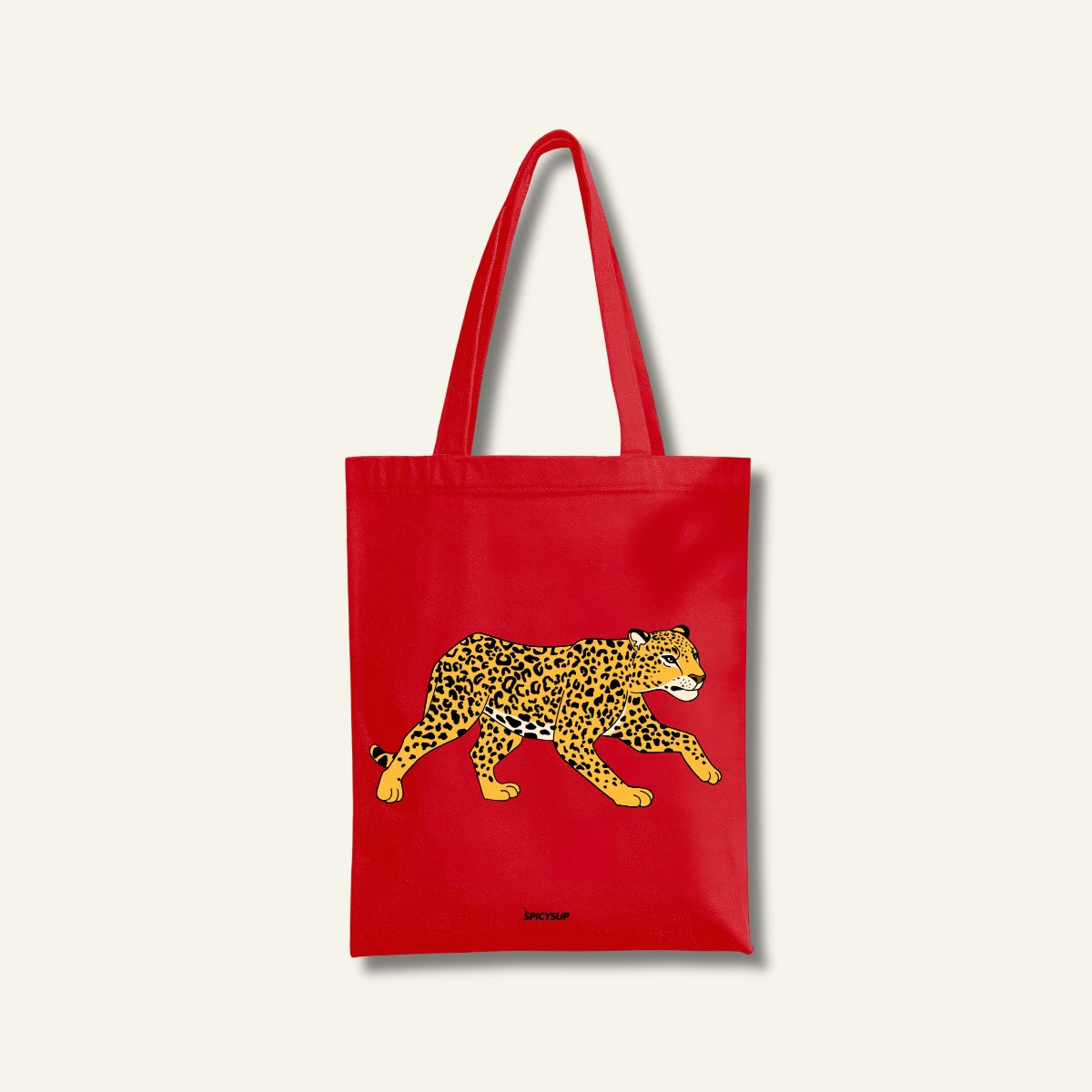 Tote Bag - Ghepardo / Rossa