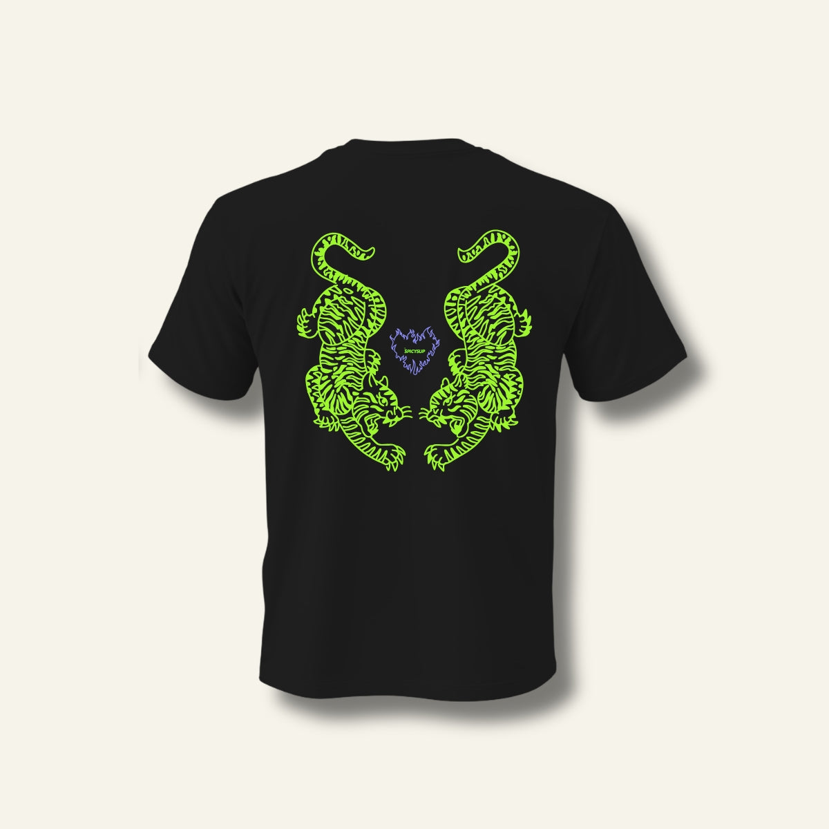 T-shirt - Tigri Verdi