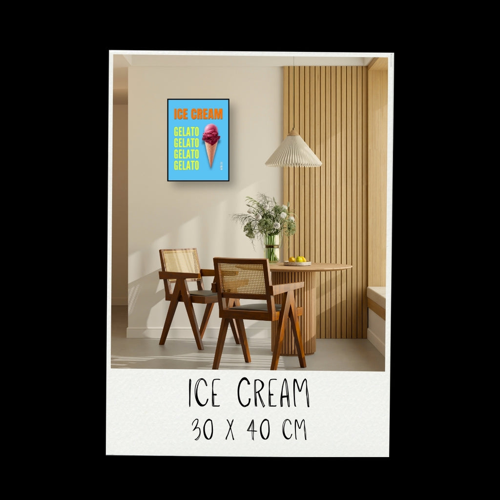 Poster - Ice Cream / Vari Colori