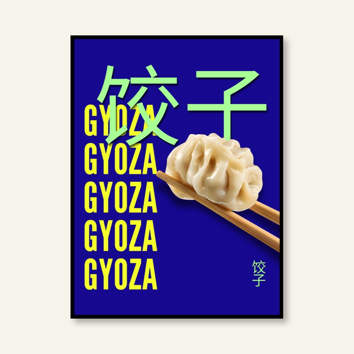 Poster - Gyoza / Vari colori