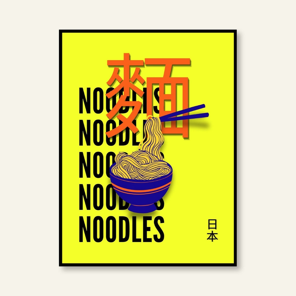 Poster - Noodles / Vari Colori