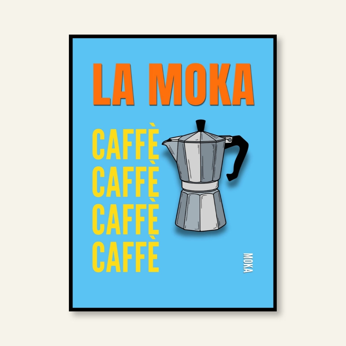 Poster - Moka / Vari colori