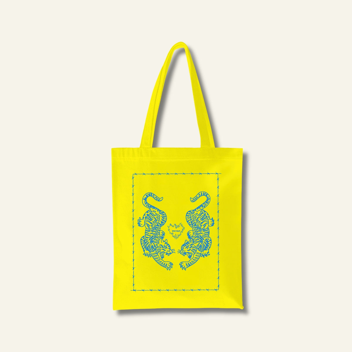 Tote Bag - Tigri / Gialla